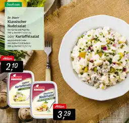 KONSUM Dr. Doerr Klassischer Nudelsalat oder Kartoffelsalat Angebot