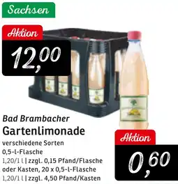 KONSUM Bad Brambacher Gartenlimonade Angebot