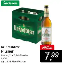 KONSUM Ur-Krostitzer Pilsner Angebot