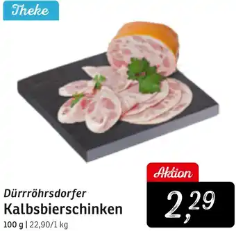KONSUM Dürrröhrsdorfer Kalbsbierschinken Angebot