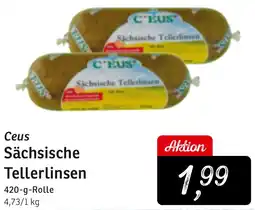 KONSUM Ceus Sächsische Tellerlinsen Angebot