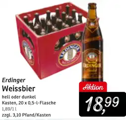 KONSUM Erdinger Weissbier Angebot