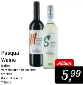 KONSUM Pasqua Weine Angebot
