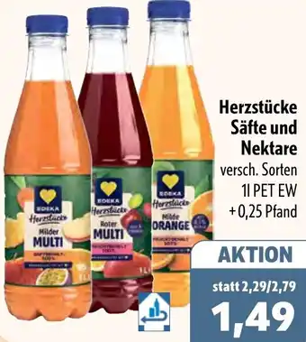 Aktiv Irma Edeka Herzstücke Säfte und Nektare Angebot
