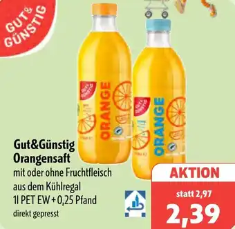 Aktiv Irma Gut&Günstig Orangensaft Angebot