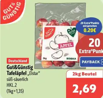 Aktiv Irma Gut&Günstig Tafeläpfel ,,Elstar" Angebot