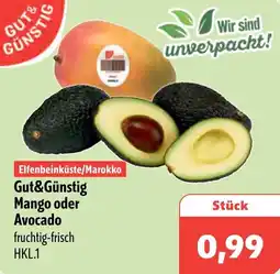 Aktiv Irma Gut&Günstig Mango oder Avocado Angebot