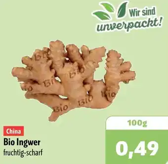 Aktiv Irma China Bio Ingwer Angebot