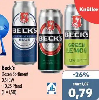 Aktiv Irma Beck's Dosen Sortiment Angebot