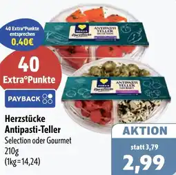 Aktiv Irma Edeka Herzstücke Antipasti-Teller Angebot
