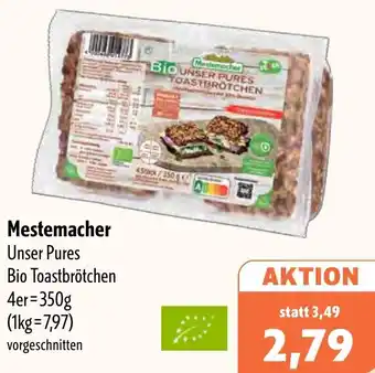 Aktiv Irma Mestemacher Unser Pures Bio Toastbrötchen Angebot
