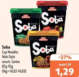 Aktiv Irma Soba Cup Noodles Angebot