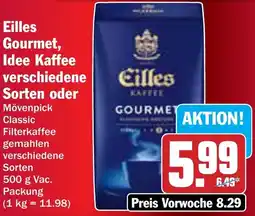 AEZ Eilles Gourmet, Idee Kaffee Angebot