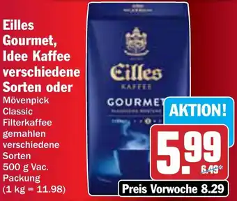 AEZ Eilles Gourmet, Idee Kaffee Angebot