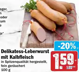 AEZ Delikatess-Leberwurst mit Kalbfleisch Angebot
