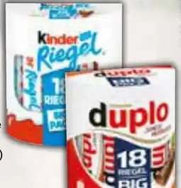 AEZ Duplo, Kinder Riegel Big Pack oder Schoko Bons Angebot