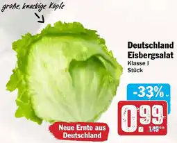 AEZ Deutschland Eisbergsalat Angebot