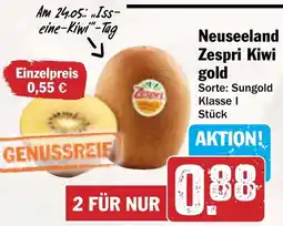 AEZ Neuseeland Zespri Kiwi gold Angebot