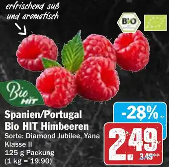 AEZ Spanien/Portugal Bio HIT Himbeeren Angebot