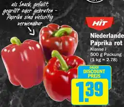 AEZ Niederlande Paprika rot Angebot