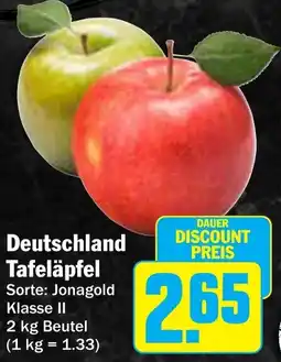 AEZ Deutschland Tafeläpfel Angebot