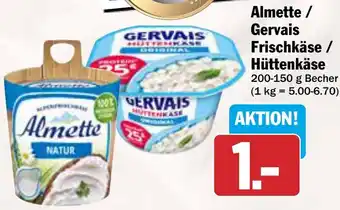 AEZ Almette / Gervais Frischkäse / Hüttenkäse Angebot