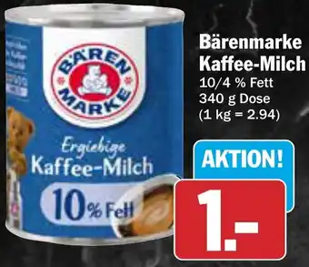 AEZ Bärenmarke Kaffee-Milch Angebot