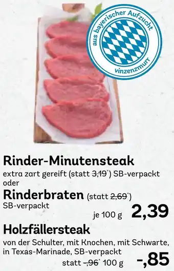 AEZ Rinder-Minutensteak oder Rinderbraten Angebot