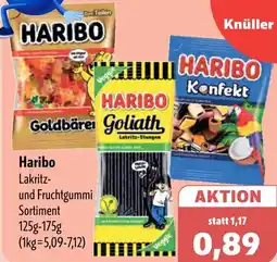 Aktiv Irma Haribo Lakritz- und Fruchtgummi Angebot