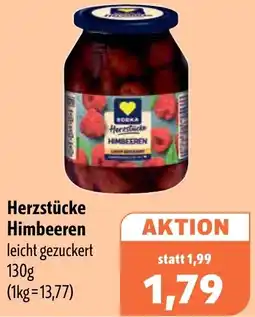 Aktiv Irma EDEKA Herzstücke Himbeeren Angebot
