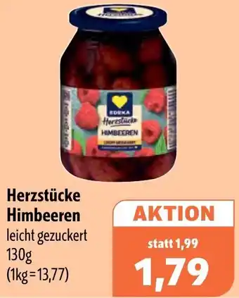 Aktiv Irma EDEKA Herzstücke Himbeeren Angebot