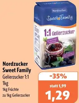 Aktiv Irma Nordzucker Sweet Family Gelierzucker 1:1 Angebot
