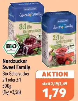 Aktiv Irma Nordzucker Sweet Family Bio Gelierzucker 2:1 oder 3:1 Angebot