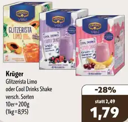 Aktiv Irma Krüger Glitzerista Limo oder Cool Drinks Shake Angebot