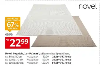 XXXLutz Novel teppich „las palmas“ Angebot