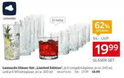 XXXLutz Leonardo gläser-set „limited edition“ Angebot