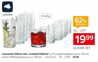 XXXLutz Leonardo gläser-set „limited edition“ Angebot
