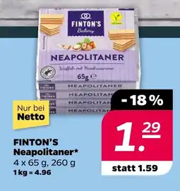 NETTO Finton's neapolitaner Angebot