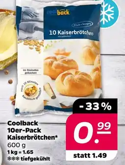 NETTO Coolback 10 kaiserbrötchen Angebot
