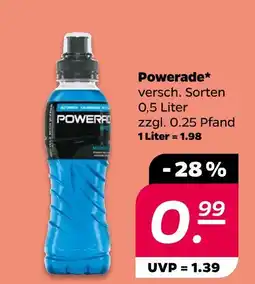 NETTO Powerade sportgetränke Angebot
