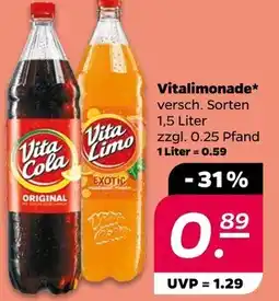 NETTO Vita cola vitalimonade Angebot