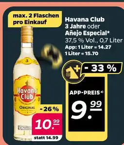 NETTO Havana club 3 jahre oder añejo especial Angebot