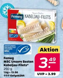 NETTO Femeg msc unsere besten kabeljau-filets Angebot