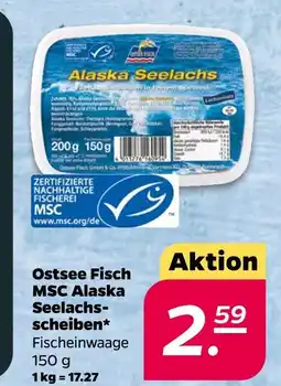 NETTO Ostsee fisch msc alaska seelachsscheiben Angebot
