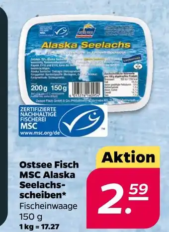 NETTO Ostsee fisch msc alaska seelachsscheiben Angebot