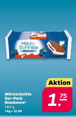 NETTO Milch-schnitte blaubeere Angebot