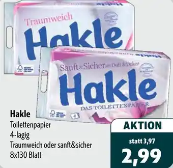 Aktiv Irma Hakle Toilettenpapier Angebot