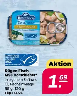 NETTO Rügen fisch msc dorschleber Angebot