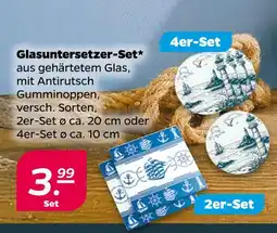 NETTO Glasuntersetzer-set Angebot