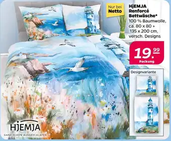 NETTO Hjemja renforcé bettwäsche Angebot